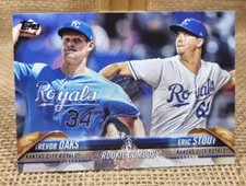 2018 Topps Update Trevor Oaks Eric Stout RC Card US56 Royals FREE S&H A7