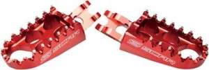 Honda CRF 450 R 2002-2022 Scar Red Standard Footpegs S3215R - Picture 1 of 1