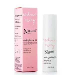 Nacomi Next Level Azeloglycine 5%+Vit B6 Serum Vascular Skin Rosacea 30ml