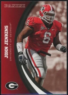 2015 Panini Collegiate Georgia John Jenkins #35 - Image 1 of 2
