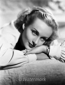 Carole Lombard Vintage Celebrità - Attrice anni '20 - FOTO PUBBLICITARIA 8X10 - Foto 1 di 1