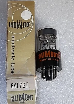 Tubo de vacío indicador ojo mágico 6AL7GT DuMont, probado TV-7D - combinará envío Foto 1 de 3
