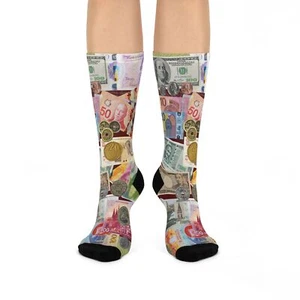 Numismatiker Socken, Münzen aus aller Welt, Sammler Unisex Original, - Bild 1 von 6