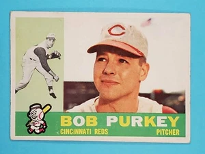 1960 Topps Bob Purkey Cincinnati Reds #235 VG-EX+ ⚾ - Picture 1 of 2