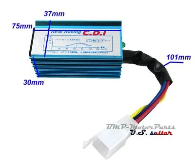 CDI de rendimiento para scooter Honda NQ50 AERO 50 80 NB50 ELITE SPREE CH80 SA50 Foto 1 de 2