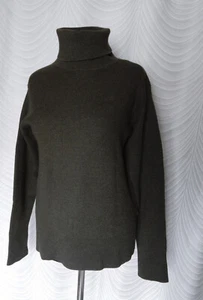 Golden Goose grüner warmer Wollpullover Rollkragen Gr. M - Bild 1 von 9