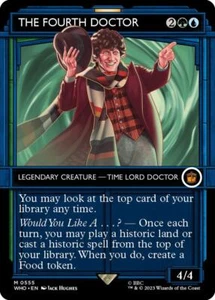 Magic The Fourth Doctor 555 Mythic Showcase Doctor Who - Imagen 1 de 1