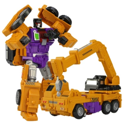 Transformator Kran Roboter Devastator Action Figur Bau LKW Kinder Spielzeug - Bild 1 von 4