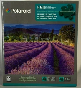 Polaroid Fotopuzzle Lavendelfelder 550 Teile 24 x 18 versiegelt - Bild 1 von 3