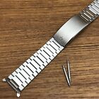18mm Bulova Accutron LCD Digital Stainless Steel nos Vintage Watch Band