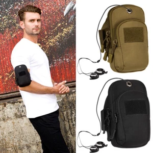 Sports Armband Running Jogging Gym Arm Band Pouch Bag Holder Case for Cell Phone - Picture 1 of 23