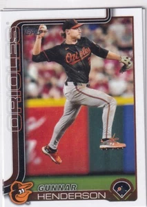 2025 Topps MLB Baseball Series 1 No. 65 Gunnar Henderson Orioles - Bild 1 von 2