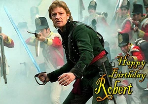 SHARPE 95o Regimiento Rifles Feliz Cumpleaños PERSONALIZADA Tarjeta de Saludo Sean Bean - Imagen 1 de 6