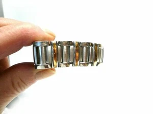 Reloj de pulsera de cuarzo SS Maurice Lacroix 32823 con incrustaciones de oro 18K bisel de diamante - Imagen 1 de 9