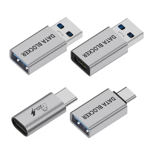 CY 4pcs/lot Data Blocker USB 3.1 Type-A Male Female to USB-C Male Female Adapter - Picture 1 of 8