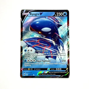 Kyogre V 037/159 Crown Zenith Holo Pokemon TCG - Picture 1 of 2