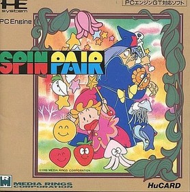 Spin Pair PC Engine HuCard Japan Used Missing Box Manual
