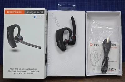 Plantronics Voyager 5200 Over the Ear Headset - Black - image 1 of 4