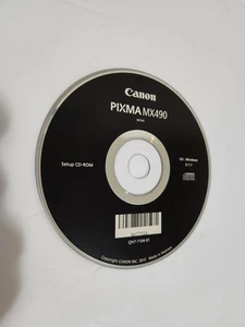 Replacement Setup CD-ROM for Canon PIXMA MX490 Printer - Picture 1 of 1