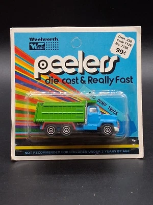 Camión de volteo Ford diecast Playart de colección de 1980 1/64 verde/azul sin usar, en caja Hong Kong  Foto 1 de 2