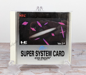 PC Engine Super System Card CD-ROM 2 System Ver 3.0 NEC Japan CIB