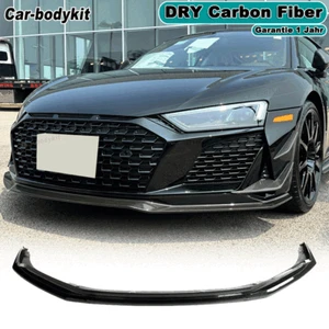 Dry Carbon Frontlippe Frontspoiler Frontansatz Passt für Audi R8 GT V10 2022-24 - Picture 1 of 14