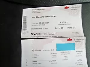 Ich biete zwei Karten für die Semper Oper in Dresden - Bild 1 von 1
