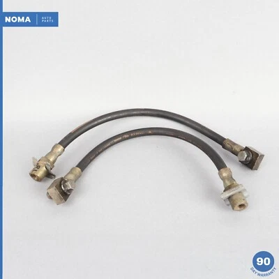 97-02 Jaguar XKR X100 Rear Left & Right Side Flexible Brake Line MJA5670BB OEM - Image 1 of 4