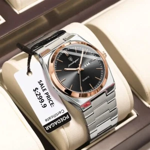 Poedagar Quartz Watch Model 930 with Day and Date Display - Picture 1 of 3