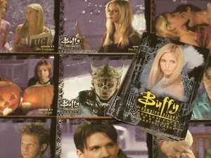 BUFFY THE VAMPIRE SLAYER 'Season 4'  Base Set Of 90 Trading Cards Inkworks 2000 - Picture 1 of 4