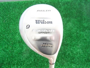 Wilson Staff FatShaft Offset 24 Degree 9 Fairway Wood Graphite Ladies Flex NEW - Picture 1 of 6