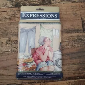 Expressions Wallpaper Border Laundry Ladies 5 Yards SB10272B KLM43006 NOS - Picture 1 of 6