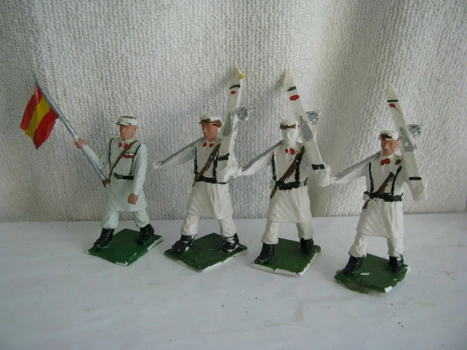 игрушечный солдатик - испанские лыжные войска - Reamsa - Изображение 1 из 1