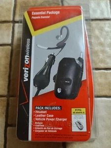 Verizon Headset & Car Charger Essential Package For Samsung SCH-a650 Cell Phone - Picture 1 of 4
