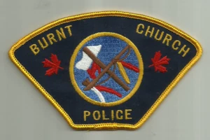 BURNT CHURCH (Esgenoopetitj) First Nations (New Brunswick) Police SSI Patch - Picture 1 of 2