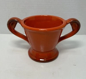 Vtg Metlox Poppytrail Vernon Red Rooster Red Ceramic Sugar Dish MCM 1956-1979 - Picture 1 of 22