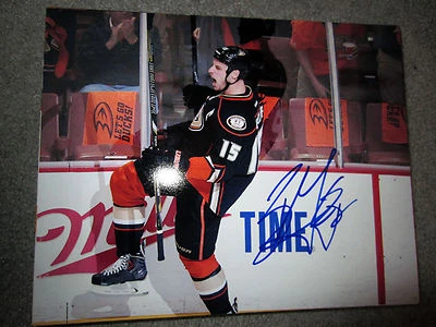 Foto 8x10 autografiada firmada por Ryan Getzlaf Anaheim Ducks con certificado de autenticidad Foto 1 de 2