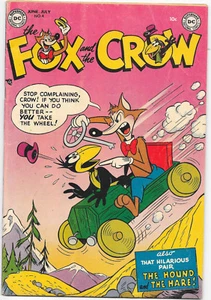 Fox and Crow #4, DC 1951 buen estado -- ¡Reducido! - Imagen 1 de 3