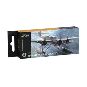 Arcus #E4014 Emaille Lack Set RA Late WW2 Wasserflugzeuge 6 Farben 10ml für Modellbausatz - Bild 1 von 14