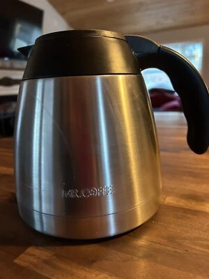 Mr. Coffee Térmico Acero Inoxidable Tapa Jarra 6 Tazas Repuesto Termo Olla 6” Foto 1 de 4