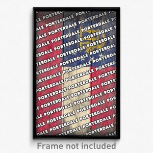 Porterdale Georgia Poster (GA City Souvenir 11x17 Stadtdruck) - Bild 1 von 1