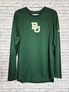 Camicia Baylor University Bears uomo Nike Dri-fit Swoosh Check - Foto 1 di 10