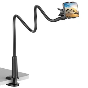 Gooseneck Cell Phone Holder, Universal 360 Flexible Phone Stand Lazy Bracket ... - Picture 1 of 7