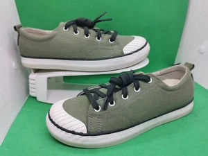 Keen Elsa Sneakers Schuhe grün Canvas tiefe Flechten niedrig Damengröße 9,5 - Bild 1 von 24