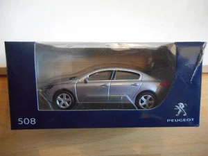 Norev Peugeot 508 in Grey on 1:64 in Box - Imagen 1 de 1