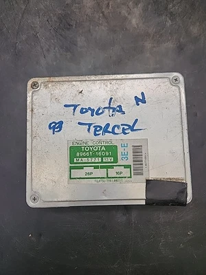 1991 - 1994 年丰田 Tercel 发动机控制模块 ECM ECU 89661-16091 — 第 1/4 张图片