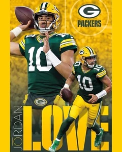 Jordan Love Green Bay Packers 8x10 NFL Football Photo MAN CAVE collection - Picture 1 of 1