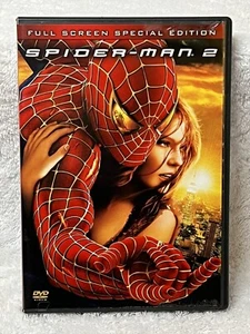 Marvel/Spider-Man 2 DVD 2004 Special Edition 2-Disc Set Toby Maguire Full Screen - Imagen 1 de 3