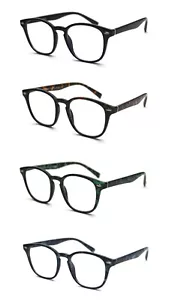 Anti Blue Light Blocking Readers Unisex Men Women Anti-UV Computer Vision Care - Picture 1 of 18