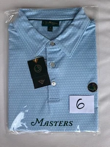 Masters Berckmans Place Augusta 2025 Golf Polo Large RARE Members Logo - Picture 1 of 1